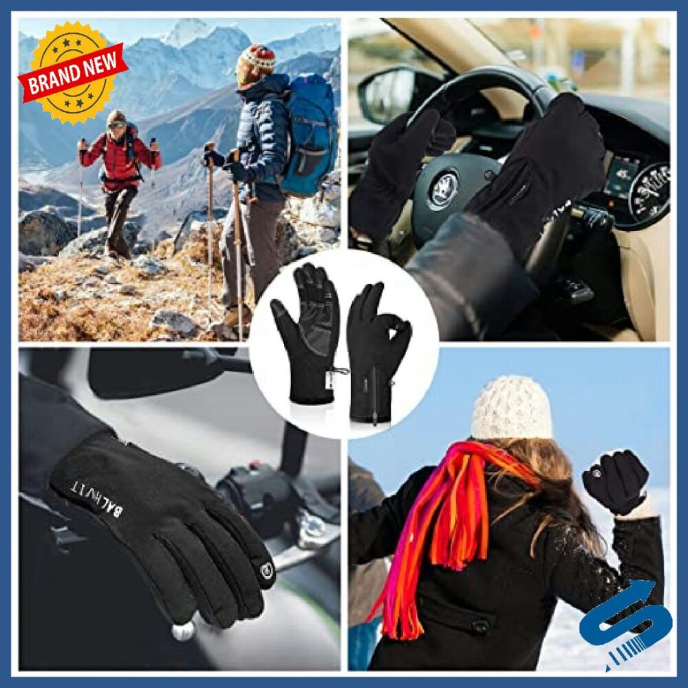 Medium Winter Gloves 5-Layer Insulation Waterproo… - image 7